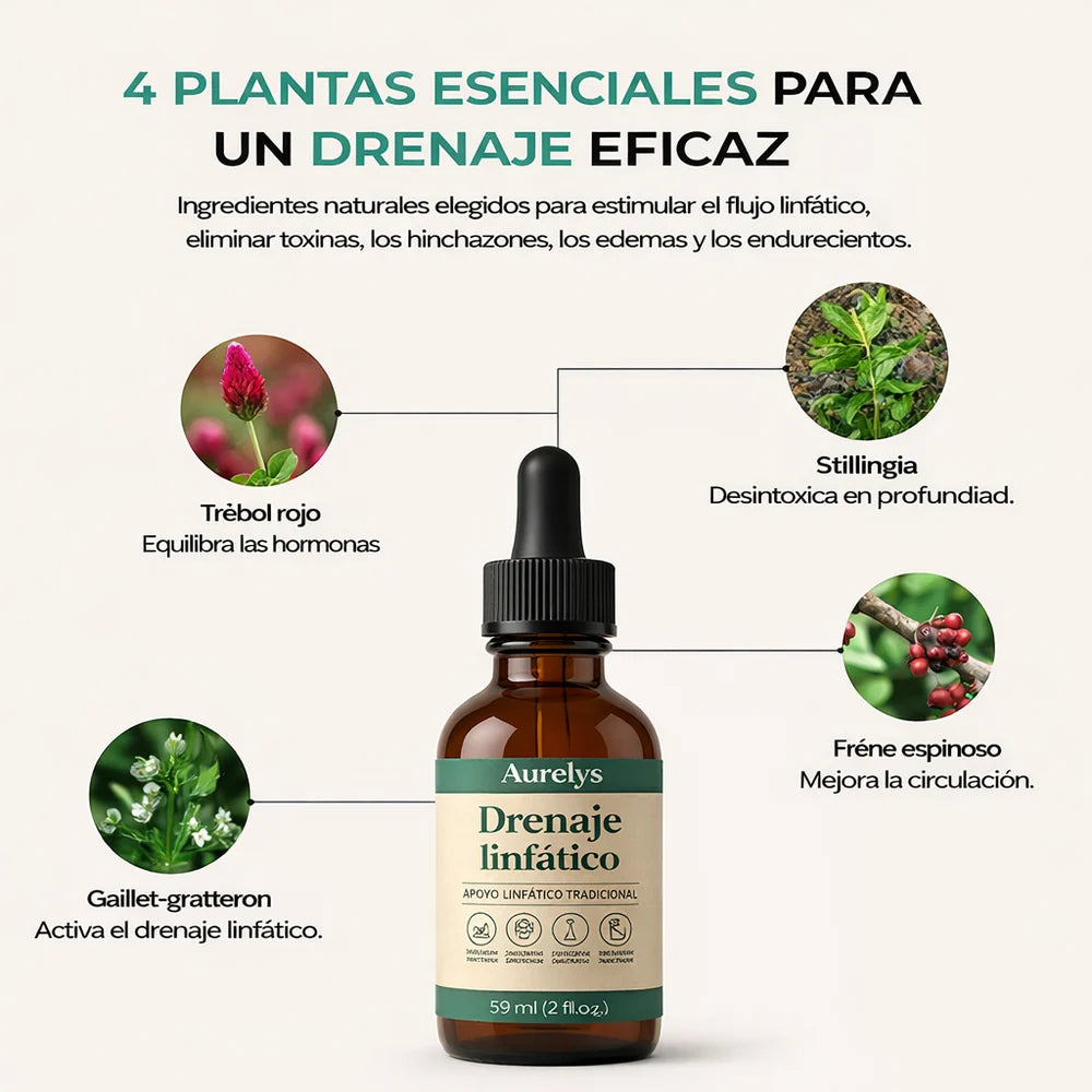 El Original , Drenaje Linfático Nuvora – Fórmula Natural 30ml